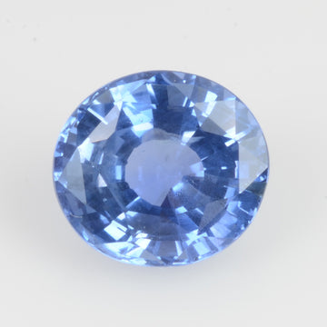 2.18 cts Natural Blue Sapphire Loose Gemstone Oval Cut