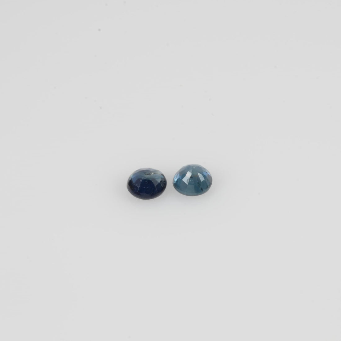 3.2-4.0 mm Natural Blue Sapphire Loose Gemstone Round Cut