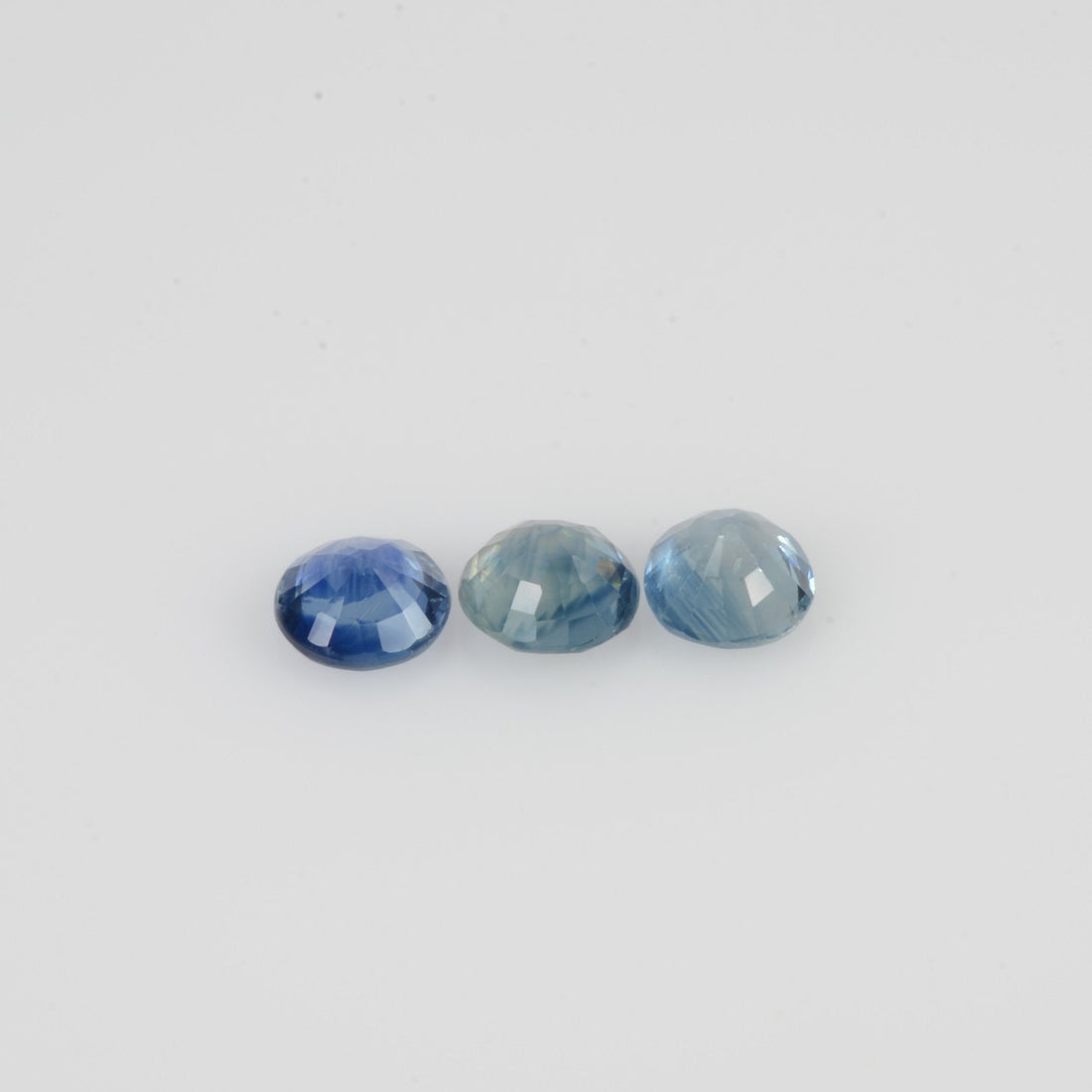 3.5-4.5 mm LOT Natural Blue Sapphire Loose Gemstone Round Cut