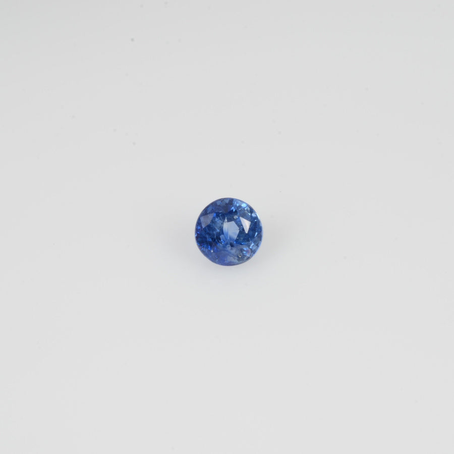 4.1-4.3 mm Natural Blue Sapphire Loose Gemstone Round Cut