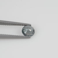6.1 mm Natural Bluish Green Sapphire Loose Gemstone Round Cut - Thai Gems Export Ltd.