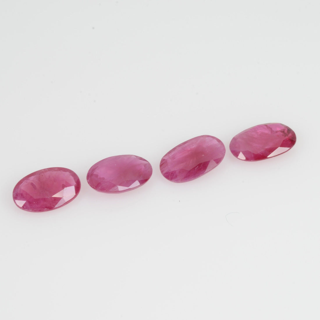 6x4 MM Natural Ruby Loose Gemstone Oval Cut