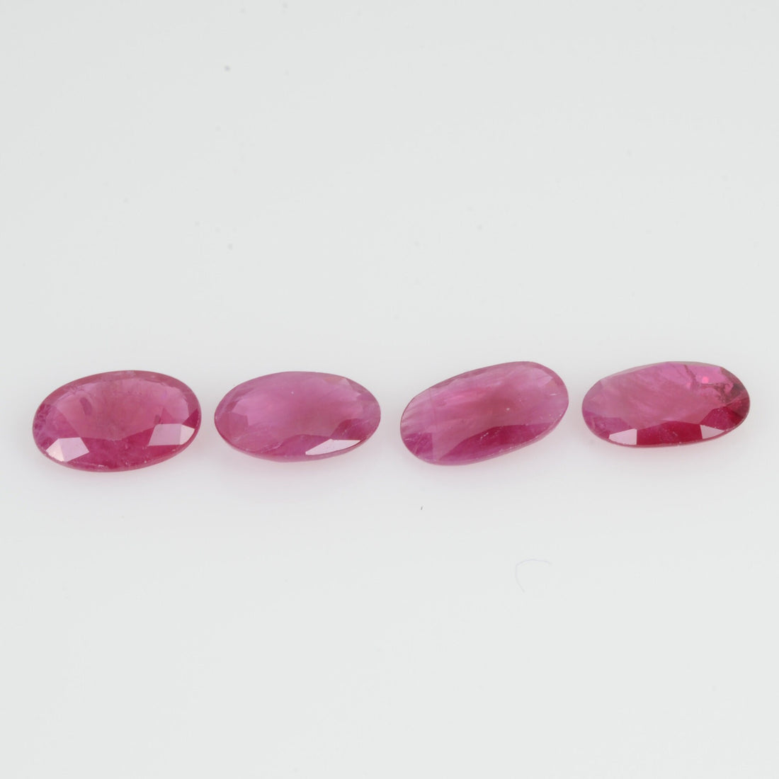 6x4 MM Natural Ruby Loose Gemstone Oval Cut