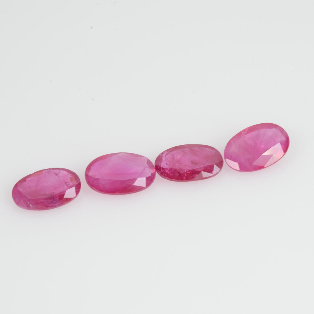 6x4 MM Natural Ruby Loose Gemstone Oval Cut