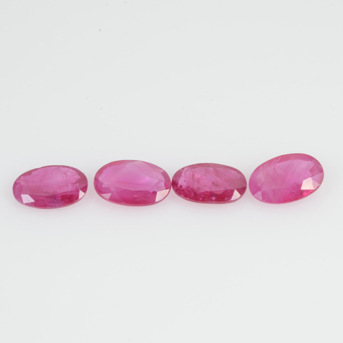 6x4 MM Natural Ruby Loose Gemstone Oval Cut