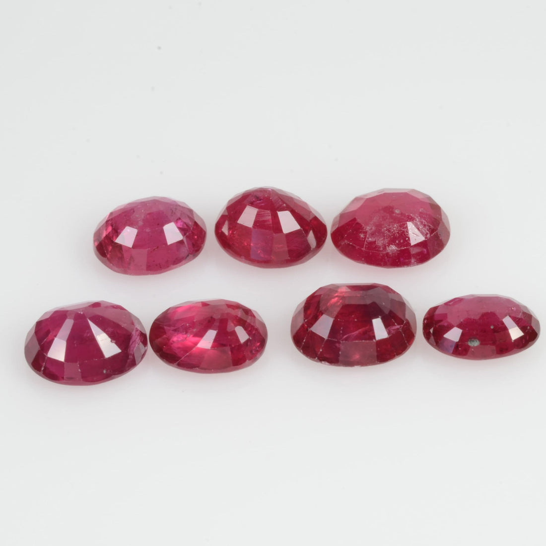 6X5 mm Natural Arican Ruby Loose Gemstone Oval Cut