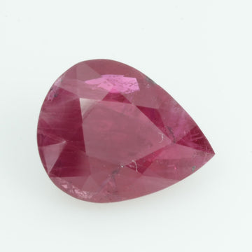 1.94 Cts Natural Burma Ruby Loose Gemstone Pear Cut