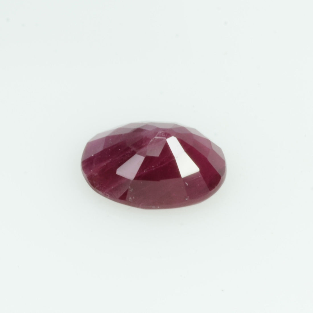 0.63 Cts Natural Burma Ruby Loose Gemstone Oval Cut