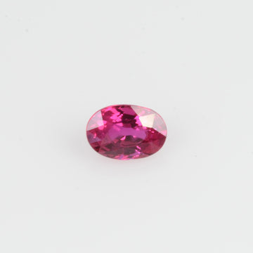 0.18 Cts Natural Ruby Loose Gemstone Oval Cut