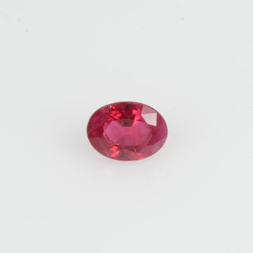 0.22 Cts Natural Ruby Loose Gemstone Oval Cut