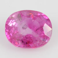 2.86 cts Natural Pink Sapphire Loose Gemstone oval Cut