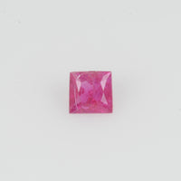 2-3 mm Natural Pink Sapphire Loose Gemstone Square Cut