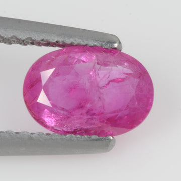 0.97 cts Natural Pink Sapphire Loose Gemstone oval Cut