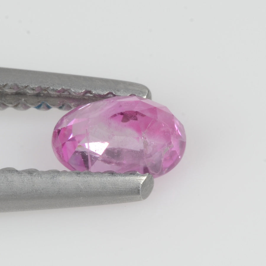 0.55 cts Natural Pink Sapphire Loose Gemstone oval Cut