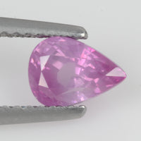 1.32 Cts Natural  Pink Sapphire Loose Gemstone Pear Cut - Thai Gems Export Ltd.
