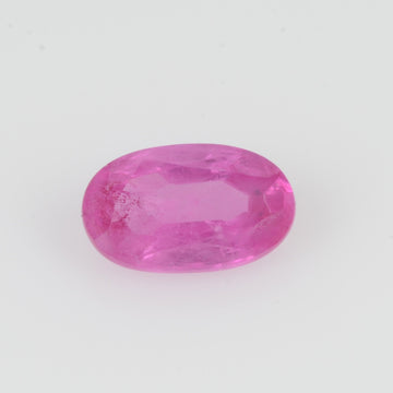 0.41 cts Natural Pink Sapphire Loose Gemstone oval Cut