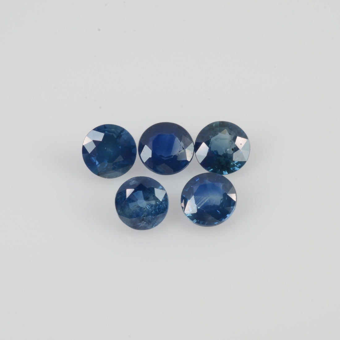 4.5 mm Natural Blue Sapphire Loose Gemstone Round Cut