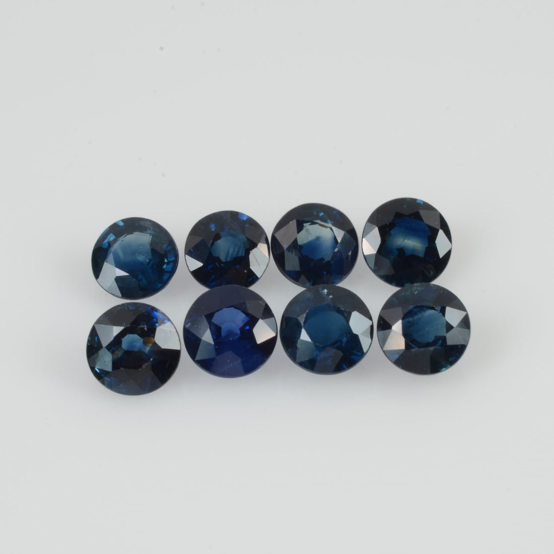 4.5 mm Natural Blue Sapphire Loose Gemstone Round Cut