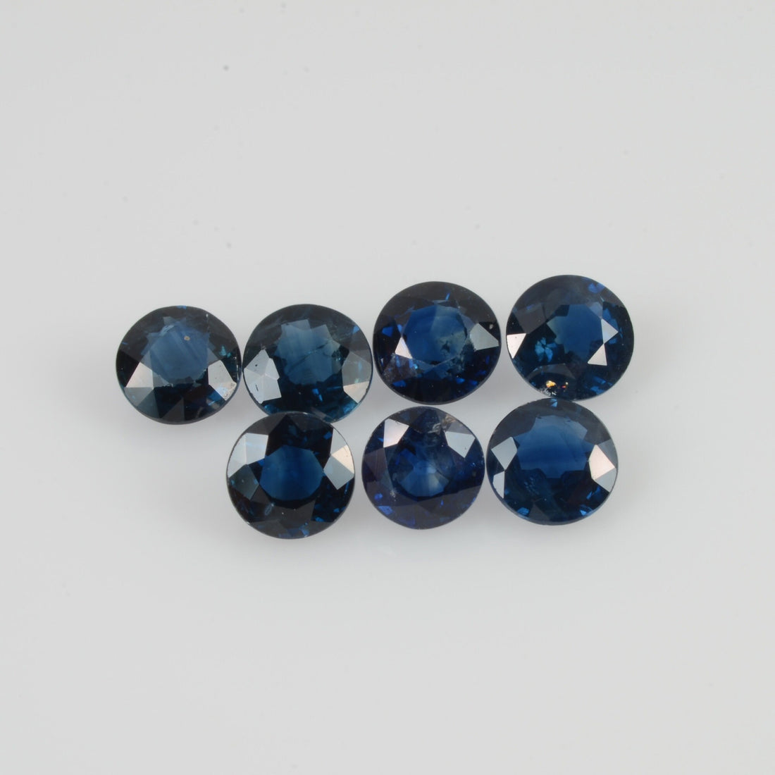 4.5 mm Natural Blue Sapphire Loose Gemstone Round Cut