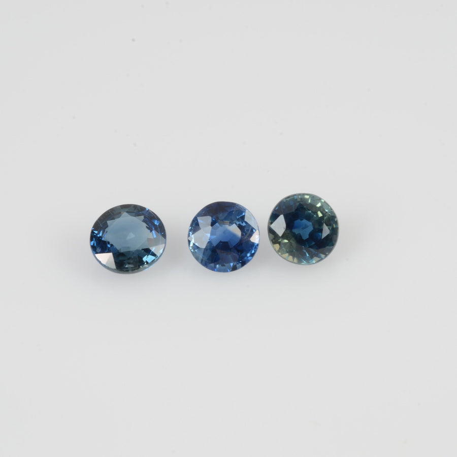 4.5 mm Natural Blue Sapphire Loose Gemstone Round Cut