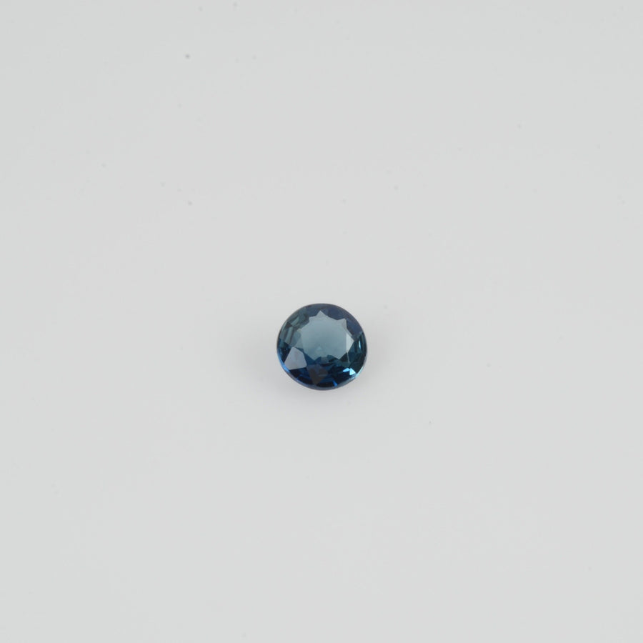 3.2-3.9 mm Natural Blue Sapphire Loose Gemstone Round Cut
