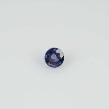 5.0 mm Natural Purple Blue Sapphire Loose Gemstone Round Cut