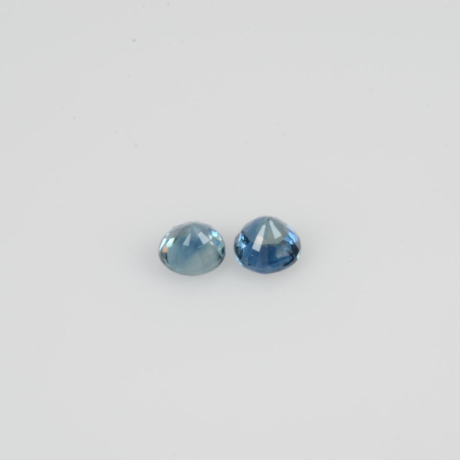 4.0 mm Natural Blue Sapphire Loose Gemstone Round Cut
