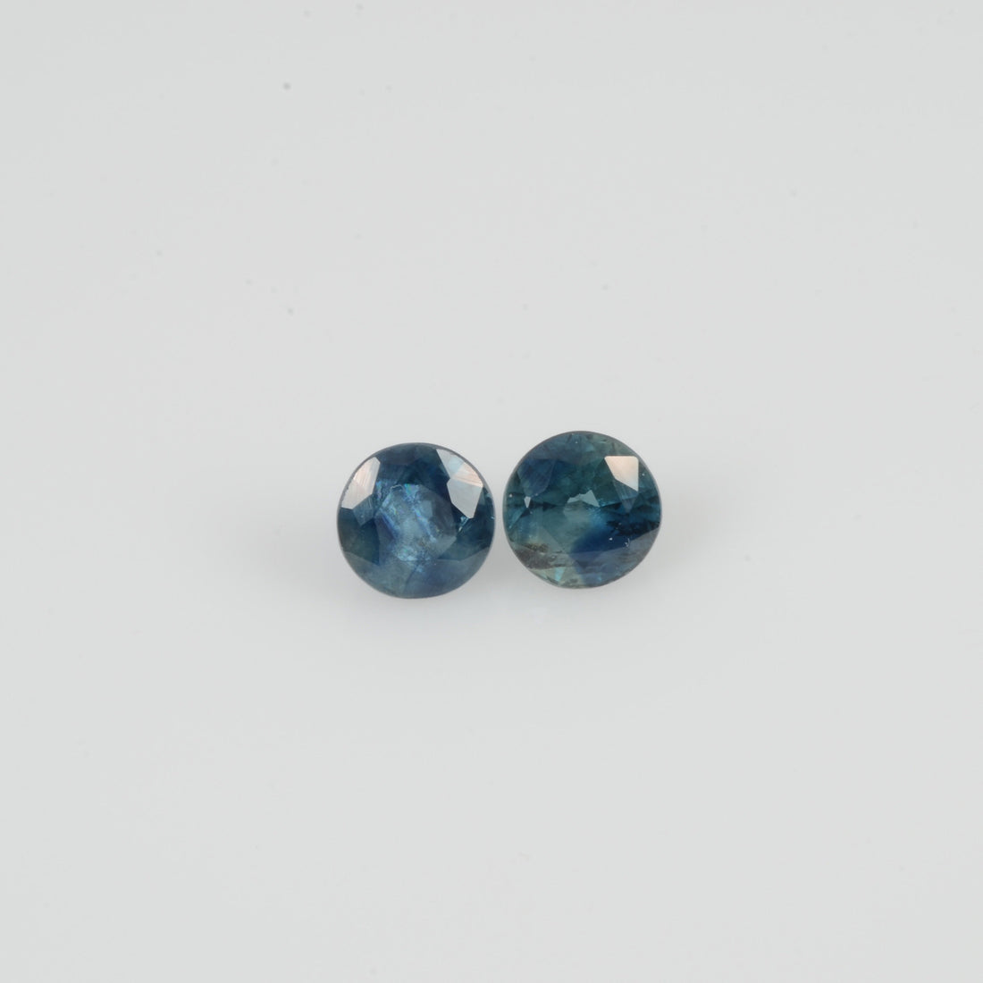 3.7-4.5 mm Lot Natural Blue Sapphire Loose Gemstone Round Cut - Thai Gems Export Ltd.