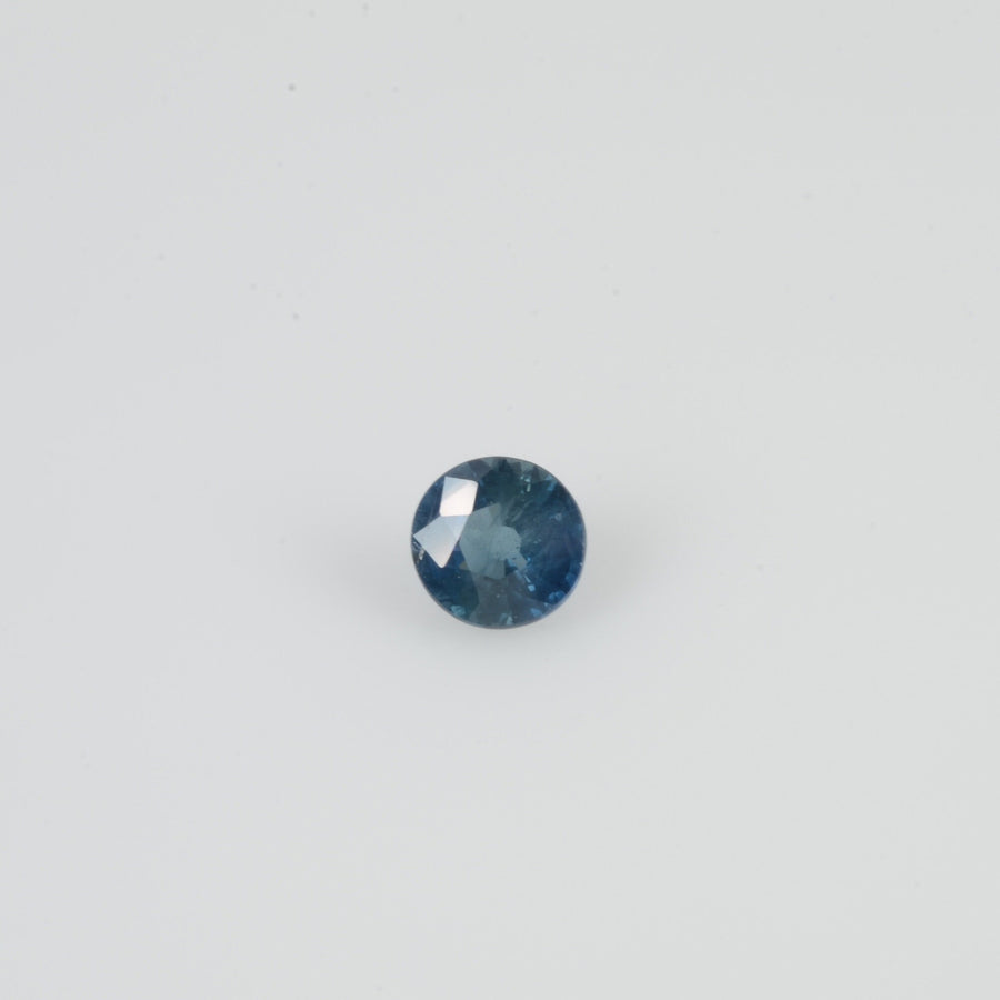 4.7-5.3 mm Natural Blue Sapphire Loose Pair Gemstone Round Cut