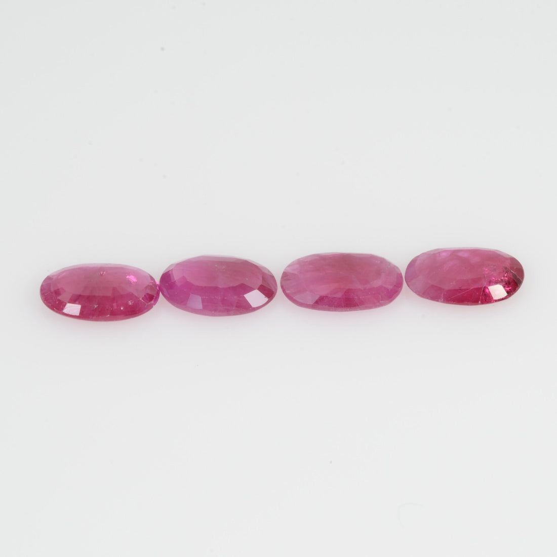 6x4 MM Natural Ruby Loose Gemstone Oval Cut