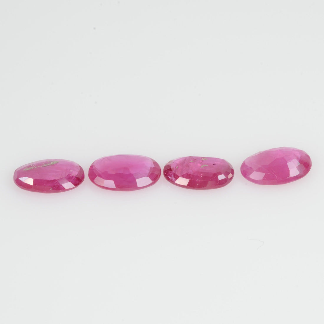 6x4 MM Natural Ruby Loose Gemstone Oval Cut