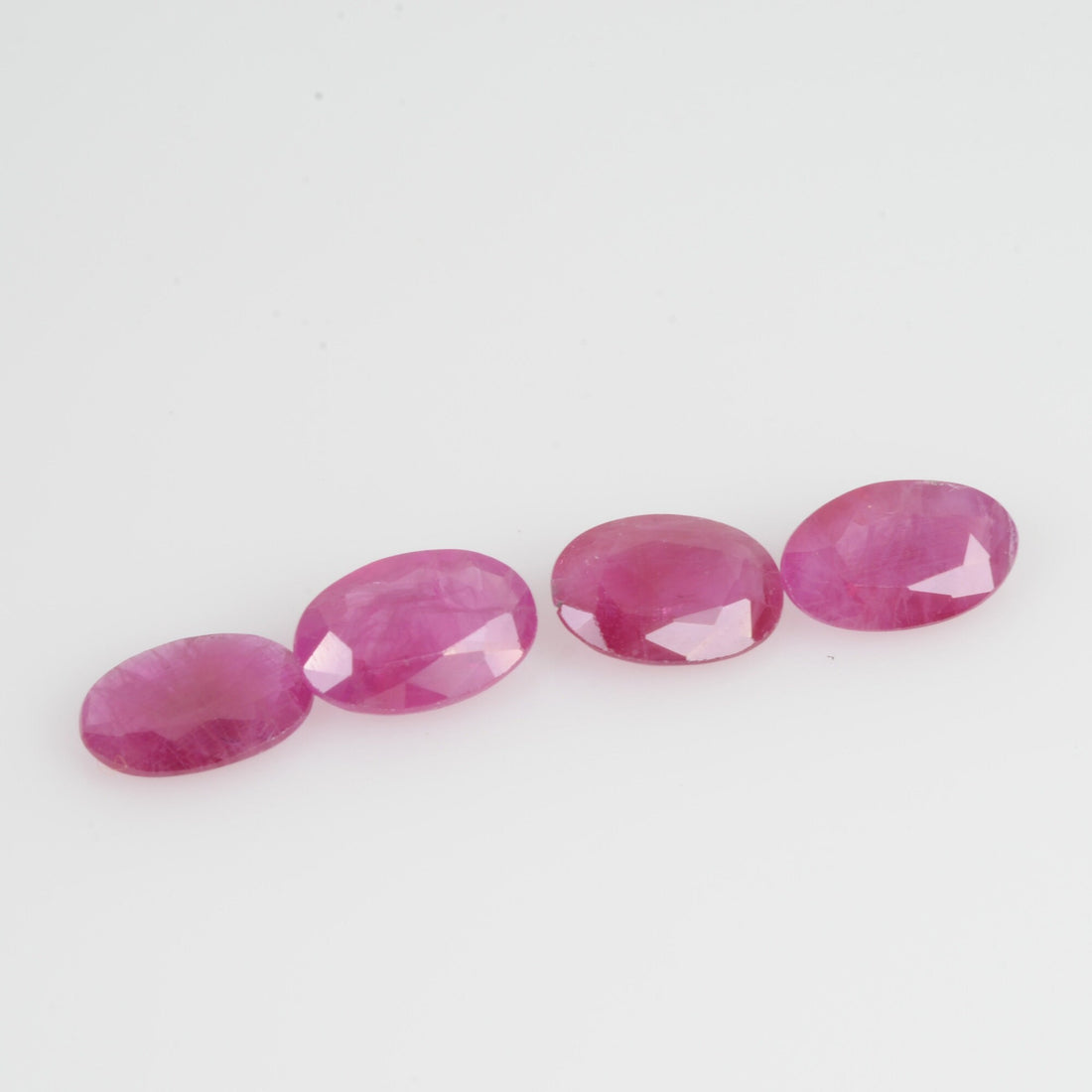 6x4 MM Natural Ruby Loose Gemstone Oval Cut