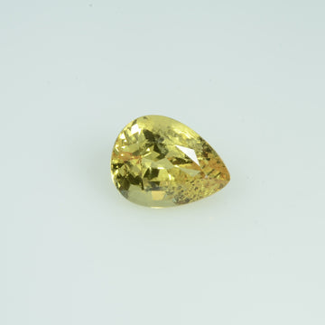 1.48 Cts Natural Yellow Sapphire Loose Gemstone Pear Cut