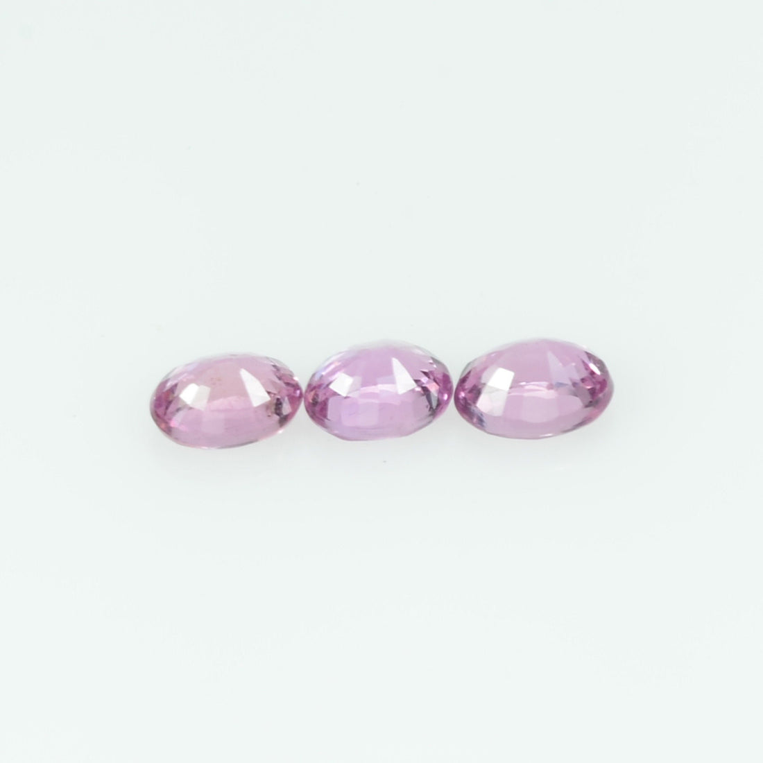 4x3 Natural Pink Sapphire Loose Gemstone oval Cut