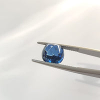 7.73 cts Natural Blue Sapphire Loose Gemstone Cabochon Cushion Cut Certified