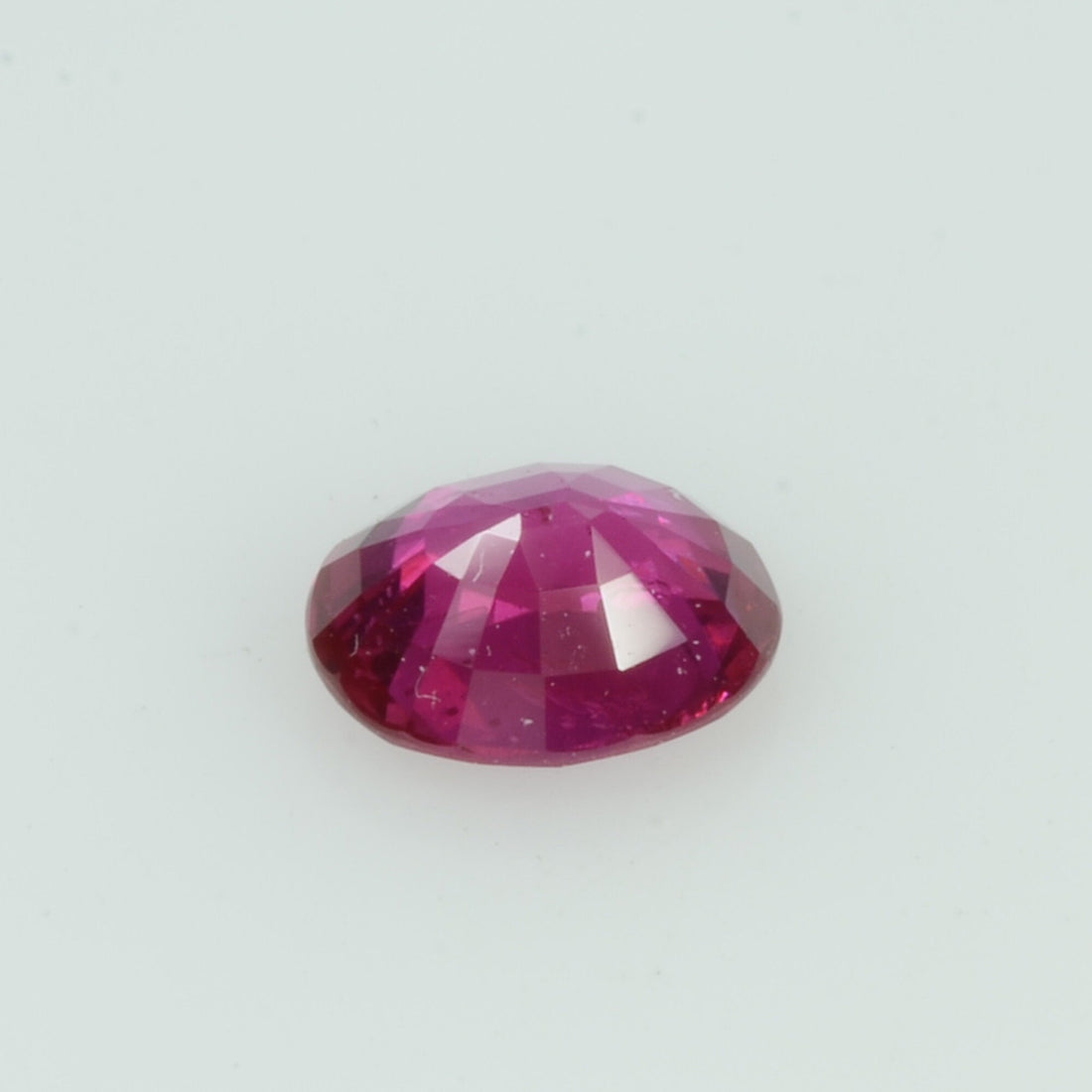 0.53 Cts Unheated Natural Burma Ruby Loose Gemstone Oval Cut