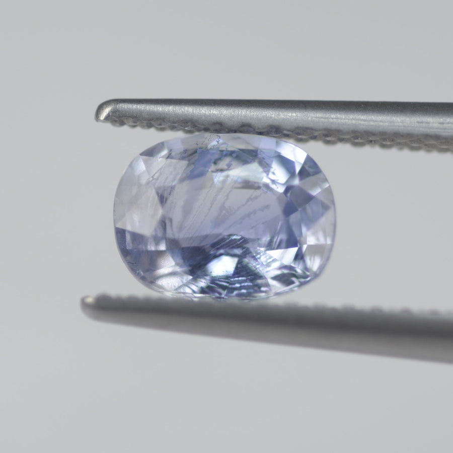 0.98 cts Unheated Natural Blue Sapphire Loose Gemstone Cushion Cut