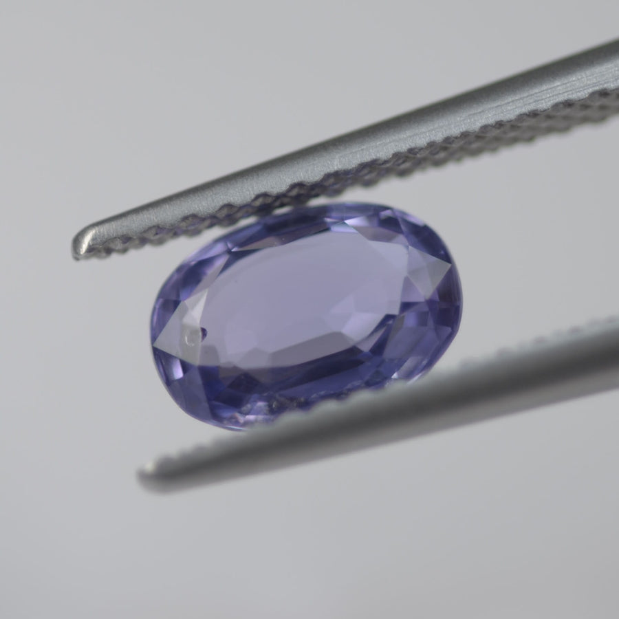 1.02 cts Unheated Natural Purple Sapphire Loose Gemstone Cushion Cut