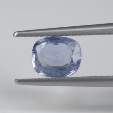 1.08 cts Unheated Natural Blue Sapphire Loose Gemstone Cushion Cut