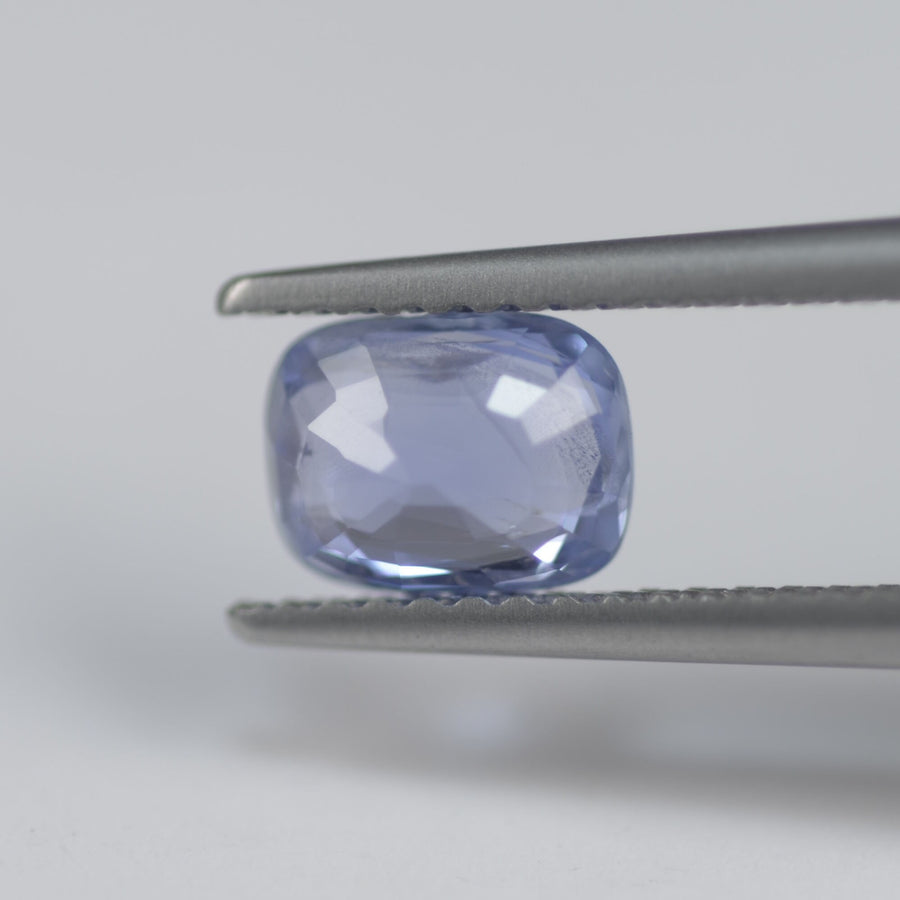 1.13 cts Unheated Natural Blue Sapphire Loose Gemstone Cushion Cut