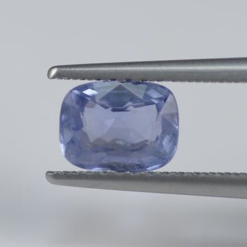 1.13 cts Unheated Natural Blue Sapphire Loose Gemstone Cushion Cut
