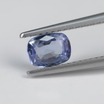0.74 cts Unheated Natural Blue Sapphire Loose Gemstone Cushion Cut