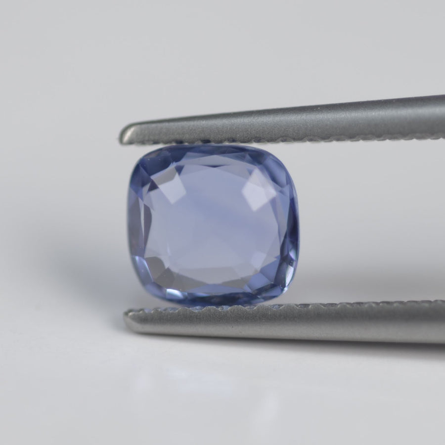 0.82 cts Unheated Natural Blue Sapphire Loose Gemstone Cushion Cut