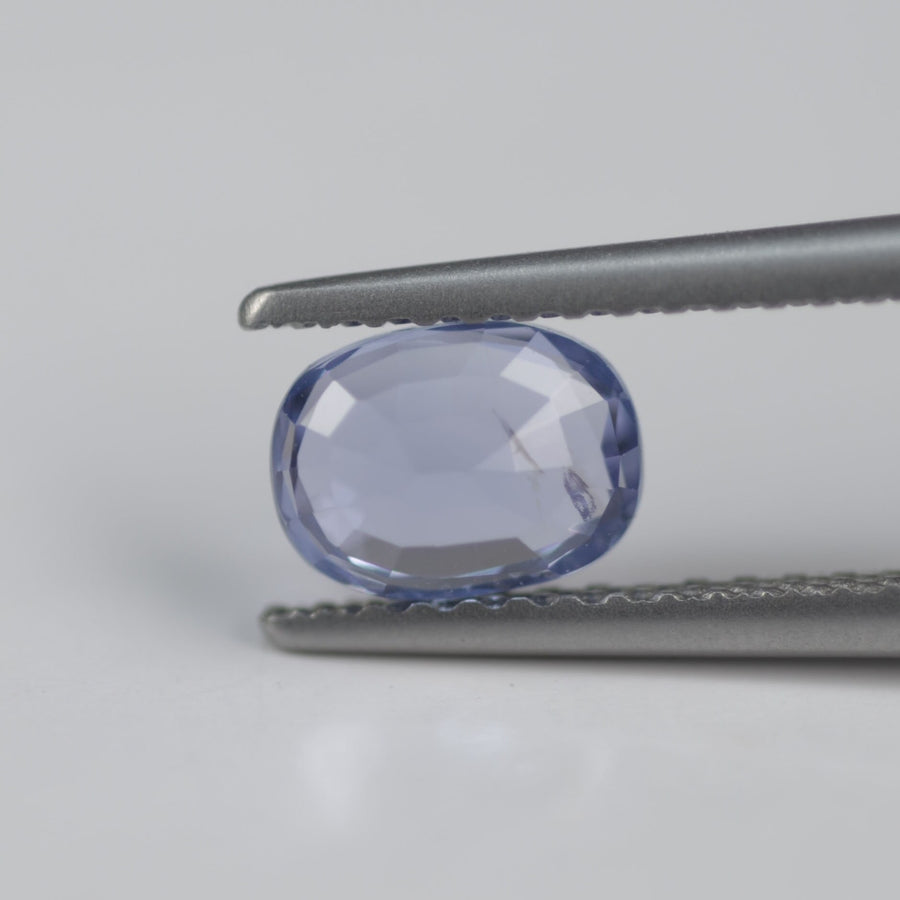 0.89 cts Unheated Natural Blue Sapphire Loose Gemstone Cushion Cut