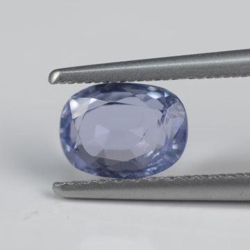 0.89 cts Unheated Natural Blue Sapphire Loose Gemstone Cushion Cut