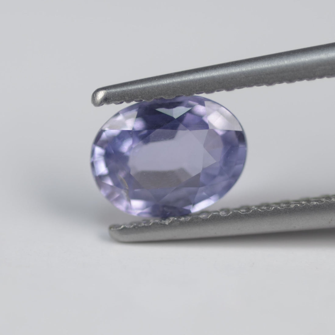 0.82 cts Unheated Natural Purple Sapphire Loose Gemstone Oval Cut