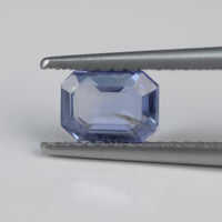 0.88 cts Unheated Natural Blue Sapphire Loose Gemstone Ocatgon Cut