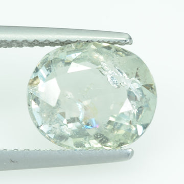 3.57 Cts Natural Fancy Sapphire Loose Gemstone Oval Cut