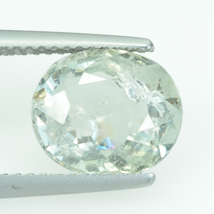 3.57 Cts Natural Fancy Sapphire Loose Gemstone Oval Cut