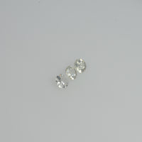 2.0-3.0 mm Natural Yellowish white Sapphire Loose Vs Quality Gemstone Round Diamond Cut